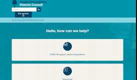 
							         Welcome to South Oxfordshire District Council - South Oxfordshire ...								  
							    