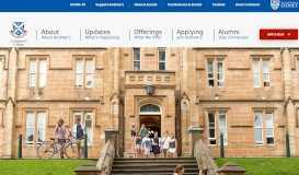 
							         Welcome to St Andrew's College (University of Sydney) - Home page								  
							    