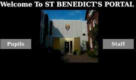 
							         Welcome to St Benedict's Portal								  
							    