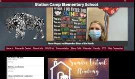 
							         Welcome to Station Camp Elementary - Sumner County Schools								  
							    