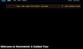
							         Welcome to Stormwind: A Guided Tour - World of Warcraft								  
							    