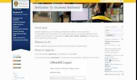 
							         Welcome To Student Webmail | Student IT - Otago Blogs - University ...								  
							    