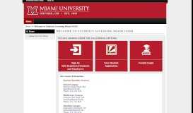 
							         Welcome to Students Accessing Miami (SAM) - DSV4-LionHead								  
							    