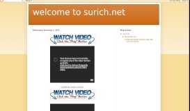
							         welcome to surich.net								  
							    