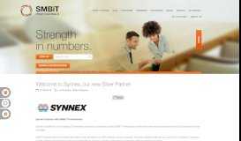 
							         Welcome to Synnex, our new Silver Partner - SMBiT Professionals ...								  
							    