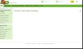 
							         Welcome to the ACORN Student Portal - Charter Oak State College								  
							    