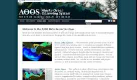 
							         Welcome to the AOOS Data Resources Page | Alaska Ocean ...								  
							    