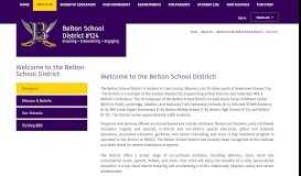 
							         Welcome to the Belton School District / Welcome!								  
							    