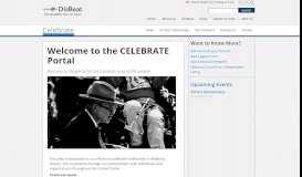 
							         Welcome to the CELEBRATE Portal | The ADA Legacy Project								  
							    