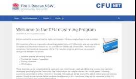 
							         Welcome to the CFU eLearning Program – CFU Member's Site								  
							    