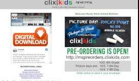 
							         Welcome to the clix|kids Parent portal!								  
							    