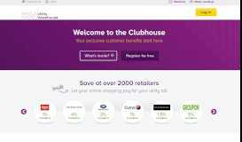 
							         Welcome to the Clubhouse - the Utility Warehouse								  
							    