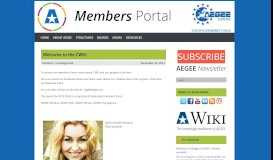 
							         Welcome to the CWG! | Members Portal - AEGEE-Europe								  
							    