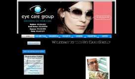 
							         Welcome to the Eye Care Group								  
							    