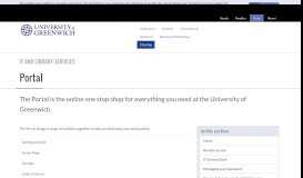 
							         Welcome to the New Portal | IT and Library Services | University of ...								  
							    