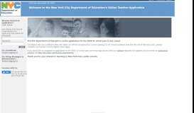 
							         Welcome to the New York City Department of Education's Online ...								  
							    