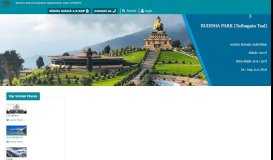 
							         Welcome to the Official Web Portal of Sikkim Tourism								  
							    