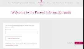 
							         Welcome to the Parent Information page | Portsmouth High School								  
							    