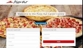 
							         Welcome to the Pizza Hut Career Center - Register or Login								  
							    