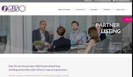 
							         Welcome to the RISO Partner Portal - Riso UK								  
							    