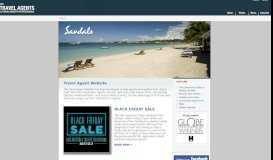 
							         Welcome to the Travel Agent Portal - Sandals								  
							    