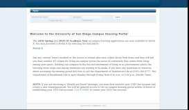 
							         Welcome to the University of San ... - University of San Diego Portal								  
							    