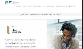 
							         Welcome to the University of Ulster Aptitude Tests Portal - Graduates ...								  
							    