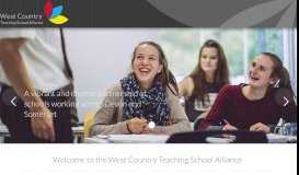 
							         Welcome to the West Country Teaching School Alliance | West ...								  
							    