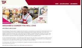 
							         Welcome to TJXjobs.com | The TJX Companies, Inc.								  
							    