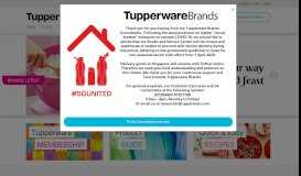 
							         Welcome To Tupperware | Official Tupperware Brands ...								  
							    