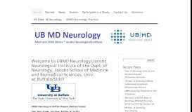 
							         Welcome to UBMD Neurology/Jacobs Neurological Institute of the ...								  
							    