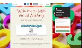 
							         Welcome to Utah Virtual Academy | Smore Newsletters for Education								  
							    