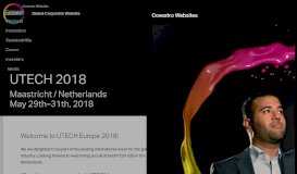 
							         Welcome to UTECH Europe 2018! | Covestro								  
							    