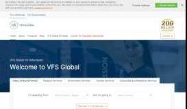 
							         Welcome to VFS Global | For Individuals | Home								  
							    