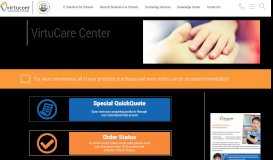 
							         Welcome to VirtuCare Center for Virtucom Clients								  
							    