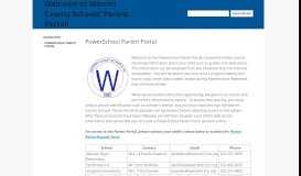 
							         Welcome to Warren County Schools' Parent Portal! - Google Sites								  
							    