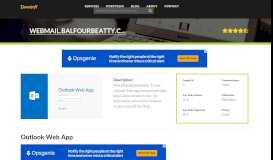 
							         Welcome to Webmail.balfourbeatty.com - Outlook Web App								  
							    
