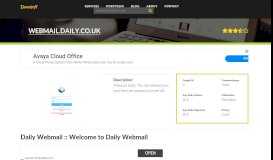 
							         Welcome to Webmail.daily.co.uk - WebMail - Login								  
							    