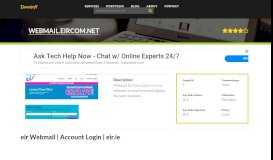 
							         Welcome to Webmail.eircom.net - Eir Webmail | Account Login ...								  
							    