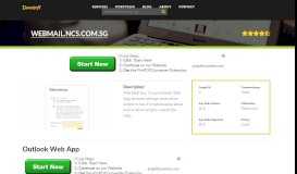 
							         Welcome to Webmail.ncs.com.sg - Outlook Web App								  
							    