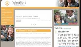 
							         Welcome to Wingfield | Wingfield								  
							    
