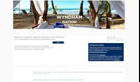 
							         Welcome to Wyndham Nation for Wyndham Hotels & Resorts ...								  
							    