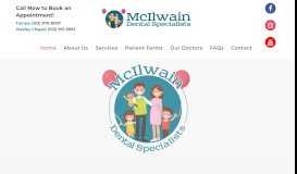 
							         Welcome to XenneoDental - McIlwain Family Dentistry								  
							    