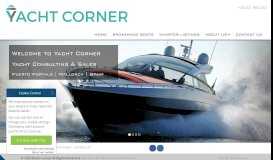 
							         Welcome to Yacht Corner - Yacht Corner								  
							    