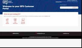 
							         Welcome to your GFS Customer Portal - GFS - Global Freight Solutions								  
							    