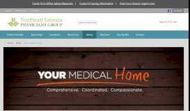 
							         Welcome to Your Medical Home - Northeast Georgia Physicians Group								  
							    