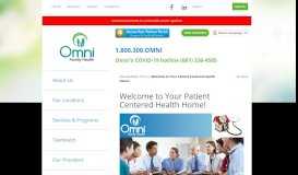 
							         Welcome to Your Patient Centered Health Home! | Omni Family Health								  
							    