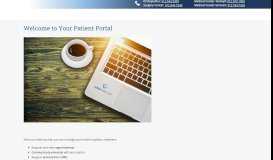 
							         Welcome to Your Patient Portal - Optim Orthopedics								  
							    
