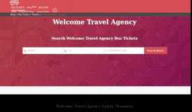 
							         Welcome Travel Agency Online Bus Ticket Booking, Bus ... - redBus								  
							    