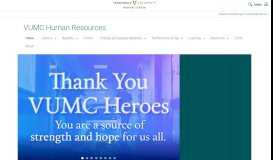 
							         Welcome | VUMC Human Resources - Vanderbilt University ...								  
							    